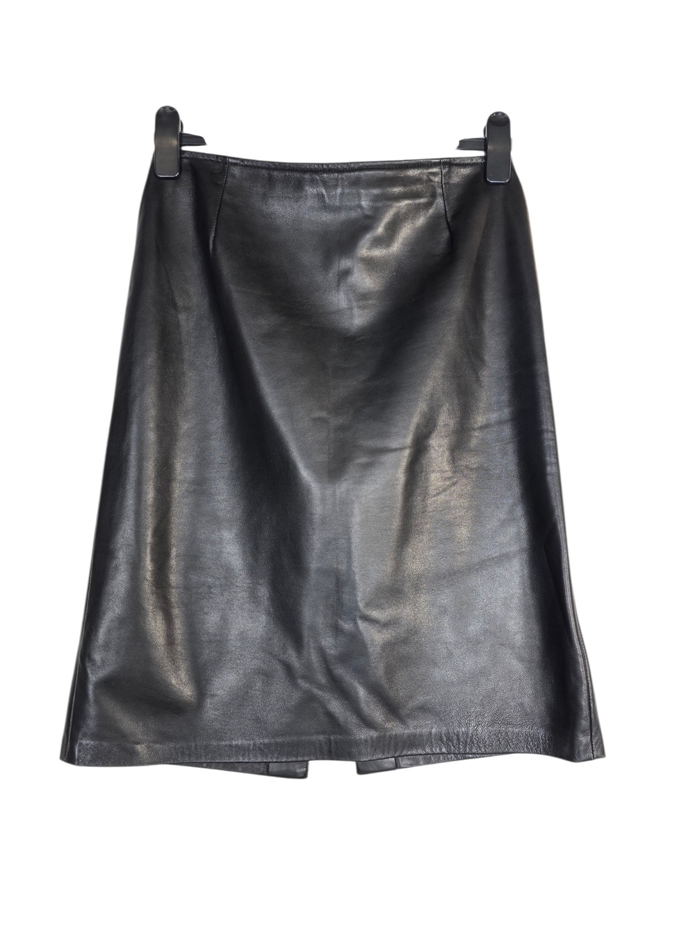 Danier Black Leather Pencil Skirt
